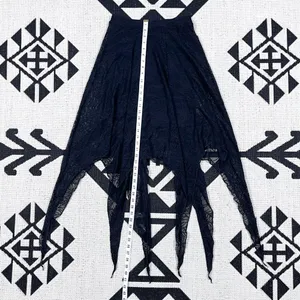 Killstar Caroline Black Lace Handkerchief Hem Skirt XS thumbnail 8