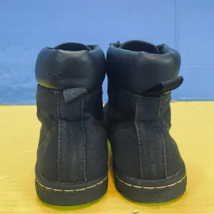 Dr Martens Maelly Women’s Black Canvas Ankle Boots Booties Lace Up Size US 10 thumbnail 4
