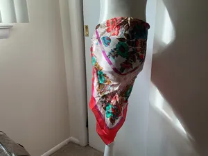 Vintage Floral Scarf- Perfect For Draping thumbnail 3