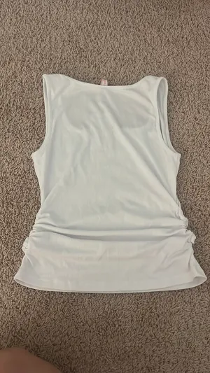 Square neck Tank top White Size M thumbnail 4