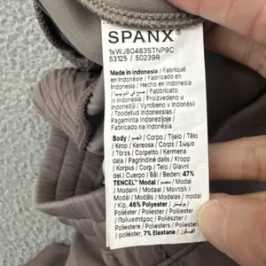 Spanx Airessentials Wide Leg Pant Women's Mauve Brown Lounge Medium x 30 thumbnail 6