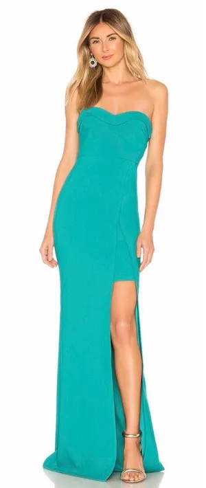 Revolve Likely Teal Evening Gown thumbnail 1