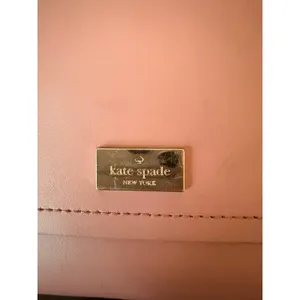 Kate Spade Wallet Women OS Pink Leather‎ Bifold Phone Case Clutch Burgundy thumbnail 3