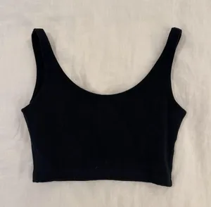 Brandy Melville Tank Top Black thumbnail 1