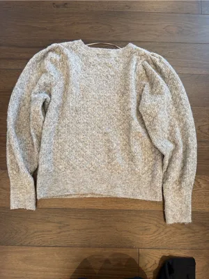 Old Navy Women's Pointelle Sweater Sedimentary Color Medium - C27-110 thumbnail 8