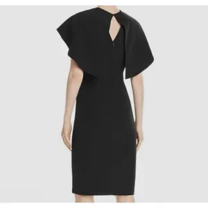 NWT Nanette Lepore Black Tulip Sleeve V-Neck A-Line Dress Size‎ 12 thumbnail 7