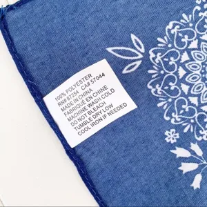 SheIn Blue‎ Bandana thumbnail 3