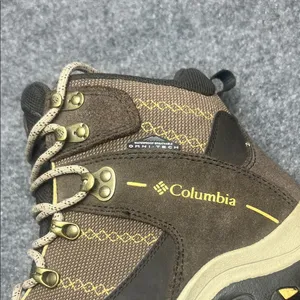 Columbia Unisex Tan and Brown Outdoor Boots Size Men’s 7‎ / Women 8.5 thumbnail 8