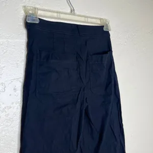 Maeve Anthropologie‎ The Collete Black Wide Leg Cropped Pants High Rise 27P thumbnail 4