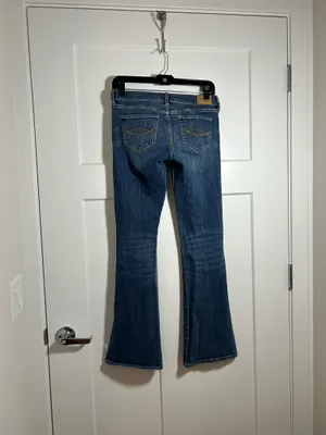Size 4 Abercrombie and Fitch bootcut flare jeans thumbnail 6