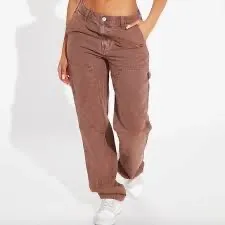 Wild Fable Brown Cargo Pants thumbnail 5
