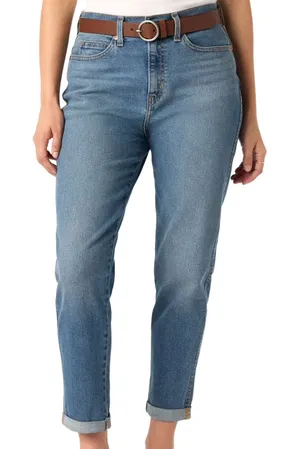Signature by Levi Strauss Boyfriend Jeans Women’s Size 8 W29 Light Wash Denim thumbnail 1