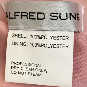 NWT‎ Alfred Sung Off the Shoulder Cocktail Dress in Twirl Pink thumbnail 4
