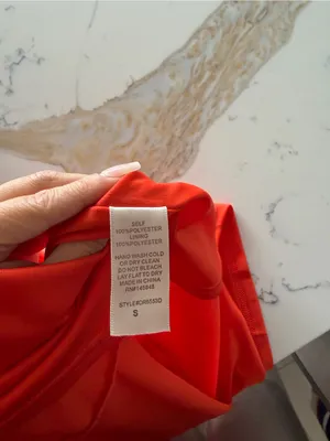 Gianni Bini Bright Orange Sleeveless Mini‎ Dress thumbnail 4