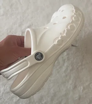 Crocs Baya White Unisex Clog, Size: Women's (7) thumbnail 11