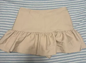 H&M champagne skirt thumbnail 1