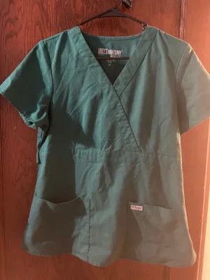 Greys Anatomy Scrub Top & Bottom set thumbnail 1