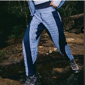 Free People Movement Quilt To Last Pants Small Blue Joggers Gorpcore Hiking Cozy thumbnail 2