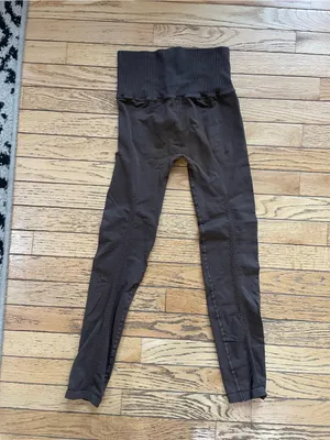 FP Movement Brown Ribbed Leggings thumbnail 3