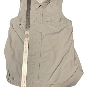 Eddie Bauer Women’s Travex Mountain Ripstop Sleeveless Shirt Seafoam Green S thumbnail 7