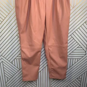 Anthropologie BlankNYC Chelsea Pants Faux Leather Pleated Tapered Pink Size 28‎ thumbnail 5