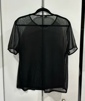 Missguided mesh top thumbnail 1