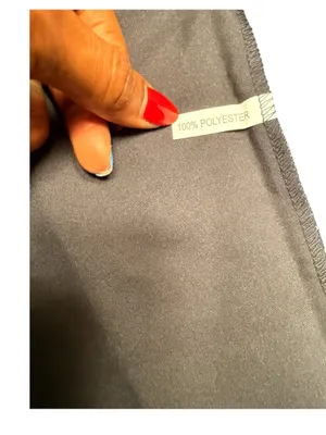 Prada Dark Charcoal Polyester Dust Bag thumbnail 3