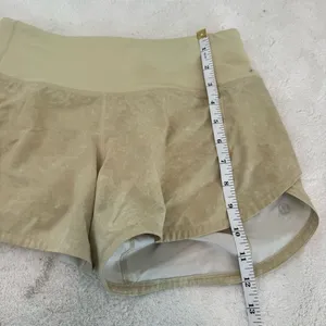 Lululemon Speed Up Mid-Rise Short 4" Gravel Dust Dew Green Multi / Dew Green 2 thumbnail 9