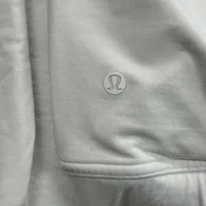 Lululemon White Hoodie Size 8 Long Sleeve Drawstring‎ Pullover Casual thumbnail 7