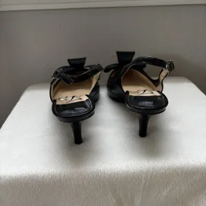 J.‎ Renee Black Patent Pointed Toe Sing Back Garbi Dress Pumps Heels Size 8.5 thumbnail 6