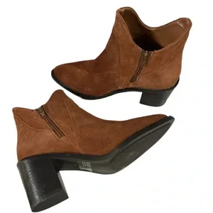 New Seychelles Pretty Little Bird Suede Cognac Brown Boots Fashion Booties Sz 8 thumbnail 8