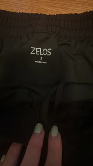 Zelos Black & Pink Athletic Shorts thumbnail 3