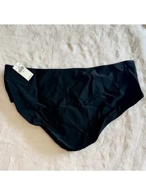 NWT Aerie Black Hipster Bikini Bottoms - Size: Large thumbnail 5