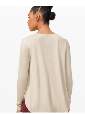 Lululemon Draped Bum Covering Long Sleeve thumbnail 3