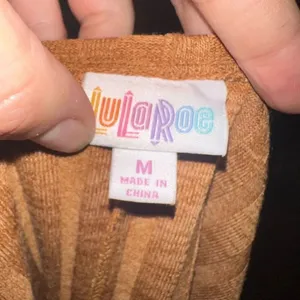 Lularoe goldenrod ribbed cozy drape M kimono thumbnail 3