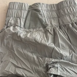 Gray free people movement way home shorts thumbnail 3