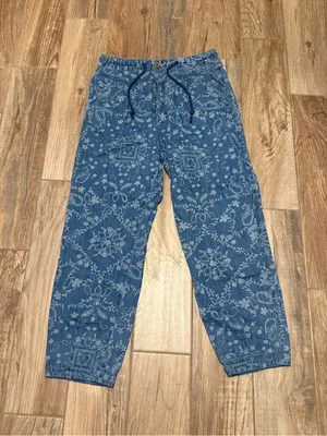 Free People We the Free Mixed Up Utility Jeans thumbnail 2