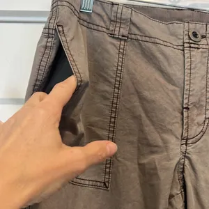 Free People dark green low rise Utility Pants Wild Truffle size 4. NWOT! thumbnail 8