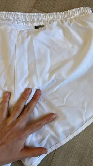 White  Running Shorts thumbnail 2