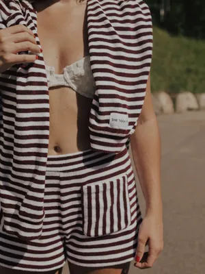 Striped Terry Set thumbnail 2