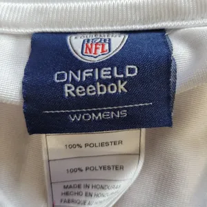 New York Giants Reebok On Field Jersey Women’s Large Eli Manning #10 White NFL thumbnail 7