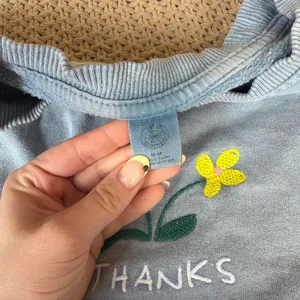 Urban Outfitters “Thanks a Bunch” Embroidered Crewneck thumbnail 3