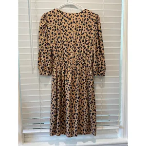 NEW Rebecca Taylor Mini Dress Tie Waist Cappuccino Print Silk Blend‎ Size 0 $395 thumbnail 14