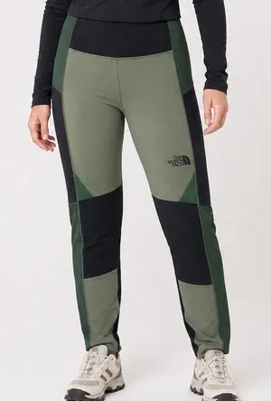 The North Face XL Steep Tech Sage Green Fleece Hiking Pants thumbnail 1