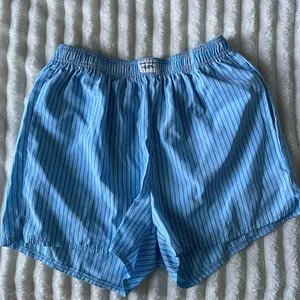 Amazon Blue Striped Shorts thumbnail 1