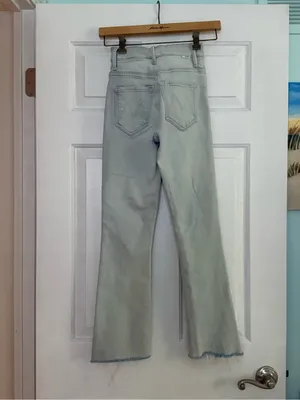 Mother The Insider Crop Step Fray Jeans in Sexico Mexico thumbnail 3