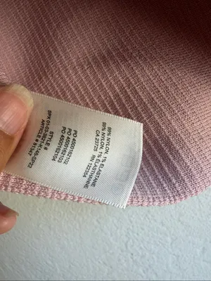 Aritzia Babaton Sculpt Knit Muscle Cropped Tank pink Stretch Size small thumbnail 4