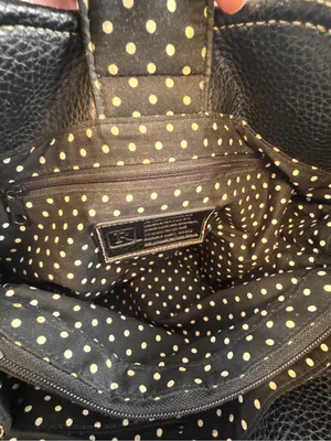 Relic Black Pebbled Shoulder Bag with‎ Flower Charm thumbnail 4