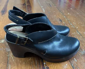 b.o.c Women's Cecila Black Chunky Clogs Y2K 10 M Shoes thumbnail 1