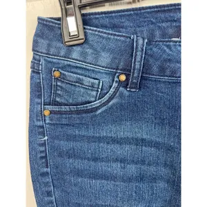 WORKSHOP Republic Jeans Size 6 Dark Blue High Rise Cuffed Skinny Ankle Stretch thumbnail 5
